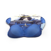 Tapis de souris ergonomique personnalisé imprimé avec motif d'anime, fabricant de Guangzhou, repose-poignet, tapis de souris