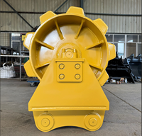 Compacteur RSBM pour excavatrice SANY SY225 de 22 tonnes, accessoire de rouleau compacteur pour la compactation du sol
