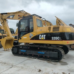 Excavadora CAT 320CL de 20 toneladas con cazo de excavación de 1m³ de capacidad, excavadora de cadenas usada modelo cat320CL - Product Image 5