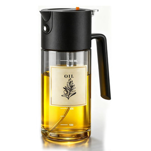Bouteille pulvérisatrice d'huile de 250 ml en verre de qualité supérieure, distributeur d'huile de cuisson, pulvérisateur d'huile d'olive pour friteuse à air, salade et outils de cuisson - Product Image 1