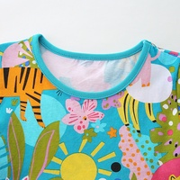 Nouvelle arrivée, robe pull en coton pour bébé fille, col rond, légère et confortable pour les tenues quotidiennes