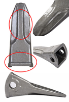 207-70-14151 Adaptateur de dents de godets forgées pour excavatrice et chargeuse sur pneus, pointe de ripper 53103205 9w8452 1u3452 1u3352Rc 6y6335