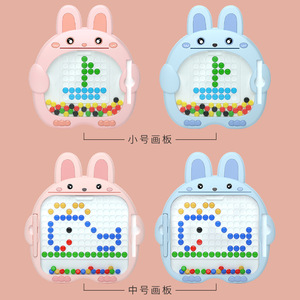 Pizarra de dibujo magnética para niños, lienzo de plástico borrable, juguete unisex de 2 a 6 años - Product Image 5