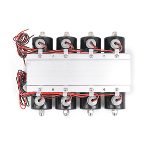 Dc 12v 250psi 4f זרימת סולנואיד סעפת עבור חלקי מדחס נסיעה - Product Image 6
