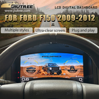 Tableau de bord numérique LCD pour Ford F150 2009-2012, écran du compteur de vitesse, groupe d'instruments virtuel, cockpit virtuel