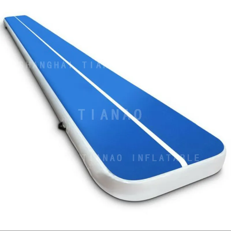 Inflatable Air Track drop stitch inflatable Gym Mat inflatable gymnastics mat 6m Air Track