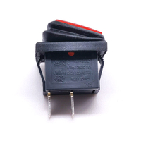 SPST 15x21mm 6A 250VAC Mini interrupteur à bascule étanche