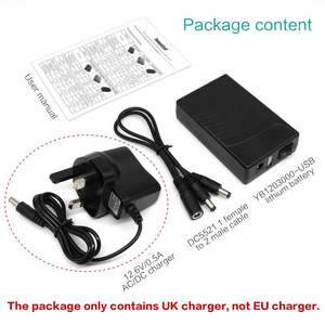 Custom made super portable DC 12v 2.5ah lithium ion battery for heating clothes/heating shoes/heating blanket - Product Image 6