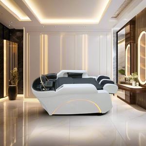 Çok fonksiyonlu japon kafa Spa şampuan sandalye rahat kafalık Modern tasarım kuaför için fabrika fiyat - Product Image 1