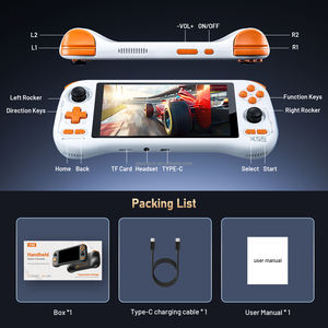 JJ New K59 Console de <span class=keywords><strong>Jeu</strong></span> Portable Linux avec Puce MTK Haute Performance Huit Cœurs 64 Bits, Écran 6+128G, Lecteur de Jeux Vidéo, 20000 Jeux Intégrés, Batterie 5000mAh - Product Image 5
