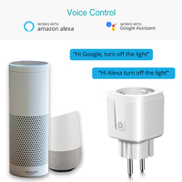 Tuya Zigbee 16A EU maison intelligente prise unique télécommande sans fil Alexa Google prise WIFI prise intelligente protocole Apple HomeKit