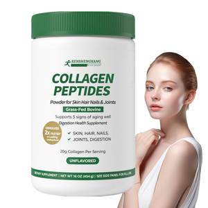 OEM ODM suplemen bubuk peptida kolagen terlaris untuk kulit dewasa rambut kuku sendi kesehatan pencernaan - Product Image 1