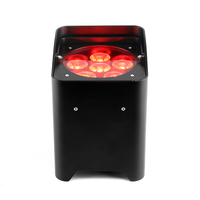 LEAHUA Led Uplight Waterproof IP65 Wireless DMX APP RGBWA 5in1 Battery Power Smart Bat for Wedding Live Events Stage