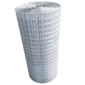 Rede de arame soldada galvanizada BWG18 1.24mm 15x15mm 25x25mm (fábrica de Anping)