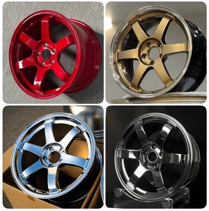 ล้อปลอมสไตล์ <span class=keywords><strong>TE37</strong></span>สำหรับรถแข่งขนาด17-19นิ้วล้อสีบรอนซ์5X120 5X112 5X114.3 - Product Image 3