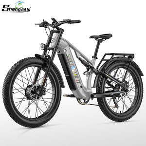 Bicicleta eléctrica de montaña Source Factory Shengmilo S600Pro de 26 pulgadas, aleación de aluminio, 48V2000W, 25Ah, con freno de aceite. - Product Image 1