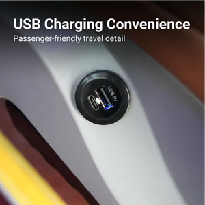 Autocar VIP de luxe 50 places, 12,5 m, à un étage, pour les voyages longue distance |   avec toilettes et port USB |   Moteur Cummins/Weichai - Product Image 4