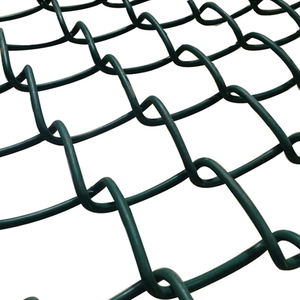पीवीसी लेपित श्रृंखला कड़ी डायमंड वायर मेष बाड़ के लिए टेनिस कोर्ट बाड़ की बिक्री - Product Image 4