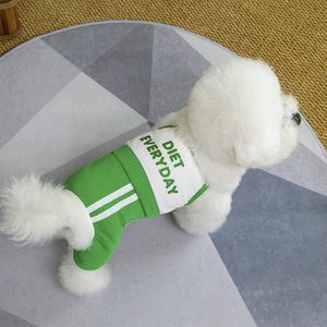 Combinaison Sportive en Maille Respirante pour Chien, Tenue d'Été à Quatre Pattes pour Petits Chiens, Vêtements pour Animaux de Compagnie - Product Image 3
