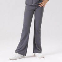 Stock d'usine en gros Leggings de yoga taille haute évasés pour filles, Tenue de danse d'entraînement en Nylon Spandex DanceLife