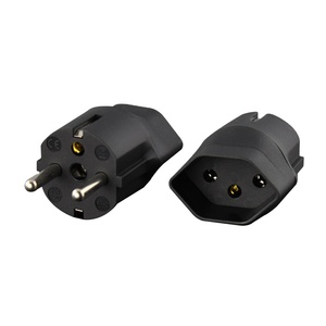 Adaptateur de prise EU/DE/France vers CH T12, convertisseur fixe permanent 10A, ABS ignifuge - Product Image 5