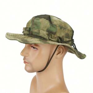 Sombreros Plegables Tipo Boonie al por Mayor para Hombre, Camuflaje, Casuales, para Ciclismo, Uso Diario, Ajustables, con Cordón, Protección Solar - Product Image 5