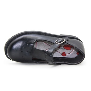 Dei bambini Del Vestito Uniforme Bambini Scarpe Nere di Cuoio DELL'UNITÀ di elaborazione Studente Torna a Scuola per le Ragazze - Product Image 4