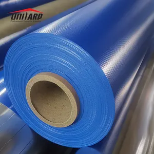 Toptan PVC branda tedarikçisi su geçirmez kaplı muşamba polyester lona PVC kaplı branda