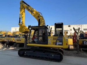 รถขุดโคมัตสึ PC200LC-7 มือสอง อุปกรณ์ขุดดินแบบตีนตะขาบ PC200LC-6 และ PC200LC-8 รถขุด 20 ตัน - Product Image 4