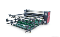 Presse à chaud automatique à rouleaux HCM 42 cm pour sublimation et transfert thermique sur couvertures et rouleaux
