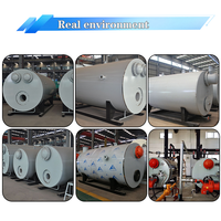 Chaudière à eau chaude industrielle automatique HengNuo 3 tonnes/heure, au gaz, au diesel ou au mazout, pour usines alimentaires, style horizontal, haute performance