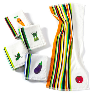 ผ้าเช็ดมือผ้าฝ้ายแท้พิมพ์ลายผักสไตล์ยุโรป ผ้าเช็ดครัวแห้งเร็ว ผ้าเช็ดชาในครัวเรือน ผ้าเช็ดตัวพิมพ์ลาย รูปทรงสี่เหลี่ยมผืนผ้า - Product Image 1