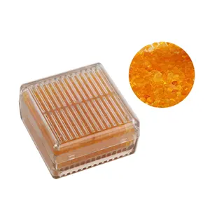 Reusable Desiccant Moisture Absorber Plastic Silica Gel Canister Rechargeable Orange to Green Indicating Desiccant Box