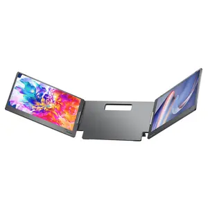 14 inch Dual Screen Extender LCD Monitor Computer Display Portable Foldable Laptop monitor Triple Screen Monitor