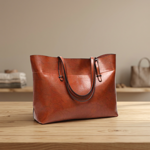 Pochette pour femme en cuir véritable, durable, légère, imperméable, avec fermeture éclair, prix d'usine BS INTERNATIONAL - Product Image 4