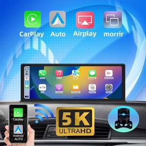 กล้องติดรถยนต์อเนกประสงค์ขนาด <span class=keywords><strong>11.3</strong></span> นิ้ว 4K สำหรับการสำรวจบนท้องถนน พร้อมจอแสดงผลตรงกลาง รองรับ CarPlay และ Android Auto กล้องมองหลัง บลูทูธ WIFI และ AV - Product Image 6