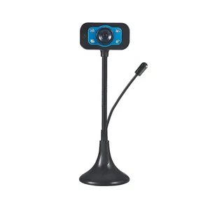 Microfone externo 720P Câmera Web Computador PC 1280*720 Manual Foco Webcam Laptop Inteligente Webcam Câmera Para Transmissão Ao Vivo