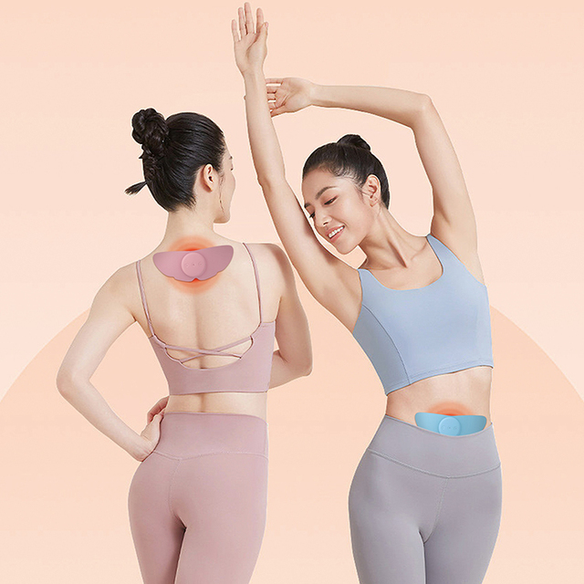 Menstrual Pain Relief ABS+Silicone Class II Medical Device for Period Women Massage Waist & Abdomen Compression Massager