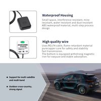 Antenne GNSS HONGXIN pour voiture, pour le positionnement, simple, double et pleine fréquence, connecteur SMA, câble de 1 m, vente chaude directe usine