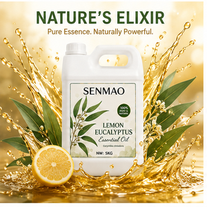 Huile d'eucalyptus citronné pure et naturelle ; Répulsif contre les moustiques et propriétés antibactériennes ; Convient pour l'aromathérapie à domicile. - Product Image 6
