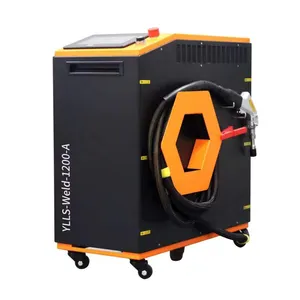 آلة تنظيف بالليزر تُحمل باليد ماكينة تنظيف بالليزر المستمر 1500 واط لتنظيف الصدأ المعدني