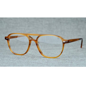 Monture de lunettes en acétate naturel, accessoire de protection pour les yeux - Product Image 5