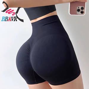 Seamless High Waisted Biker Shorts for <b>Women</b> Tummy Control Fitness Athletic Workout <b>Running</b> Yoga Gym Shorts for <b>Women</b> - Product Image 2