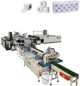 Factory price automatic 1575 toilet paper machine production line 180kw in guangzhou