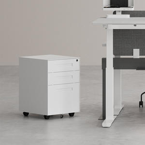 Archivador Móvil Moderno de Hierro con 3 Cajones, Extraíble, con Ruedas para Uso en Almacén, Escuela o <span class=keywords><strong>Supermercado</strong></span>, Garantía de 5 Años - Product Image 1