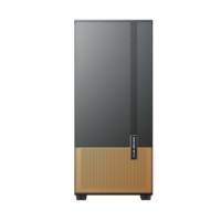 Oem Aluminum Alloy EATX Mid Tower White Smart Gaming Pc Case with RGB Fans Side Panel Window USB Ports