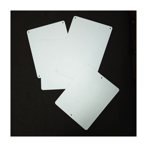Placas <span class=keywords><strong>de</strong></span> <span class=keywords><strong>Aluminio</strong></span> para Sublimación, Blancas Brillantes, para Señales <span class=keywords><strong>de</strong></span> Tráfico, 12''x 8'' - Product Image 1