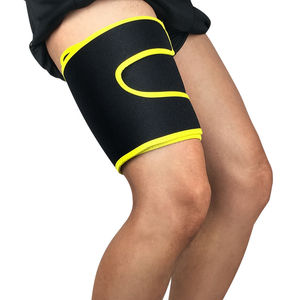 Manchon de compression réglable pour cuisse, soutien pour la jambe supérieure, idéal pour la course et le sport - Product Image 4