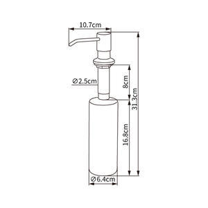 <span class=keywords><strong>Distributeur</strong></span> <span class=keywords><strong>de</strong></span> <span class=keywords><strong>savon</strong></span> liquide manuel en plastique doré pour usage commercial, en acier inoxydable et <span class=keywords><strong>cuivre</strong></span>, pour le lavage corporel, vente en gros - Product Image 6