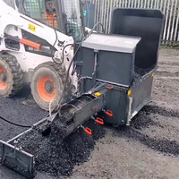 Centrale mobile de chauffage et de recyclage de l'asphalte, remorque de maintenance routière pour asphalte usagé, mélangeur d'asphalte monté sur remorque